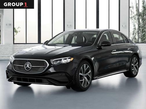 Black 2026 Mercedes-Benz E-Class 4MATIC