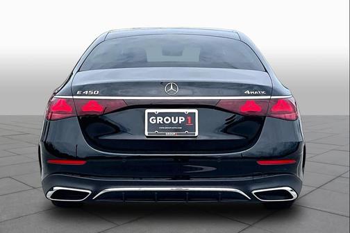 Black 2026 Mercedes-Benz E-Class 4MATIC