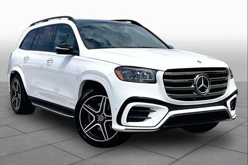 Polar White 2025 Mercedes-Benz GLS 450 4MATIC