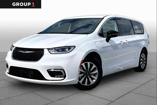 Bright White Clearcoat 2024 Chrysler Pacifica Hybrid Select