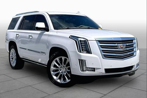 Crystal White Tricoat 2020 Cadillac Escalade Platinum