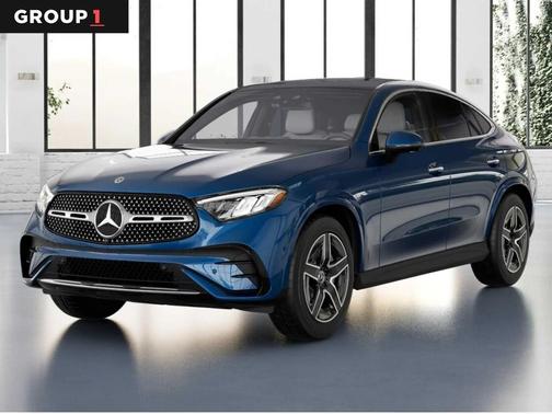 Starling Blue Metallic 2026 Mercedes-Benz GLC 300 4MATIC Coupe