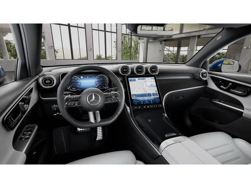 Starling Blue Metallic 2026 Mercedes-Benz GLC 300 4MATIC Coupe