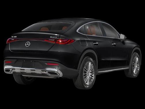 Black 2026 Mercedes-Benz GLC 300 4MATIC Coupe