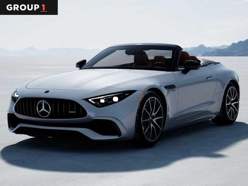 MANUFAKTUR Moonlight White Metallic 2026 Mercedes-Benz AMG SL 43 Base