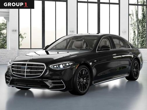 Black 2026 Mercedes-Benz S-Class S 580e 4MATIC