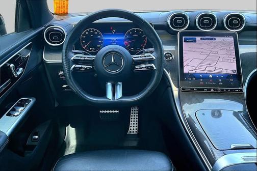 Cirrus Silver Metallic 2024 Mercedes-Benz GLC 300 4MATIC Coupe