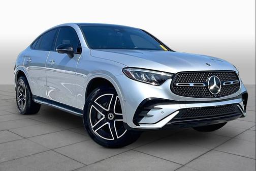 Cirrus Silver Metallic 2024 Mercedes-Benz GLC 300 4MATIC Coupe