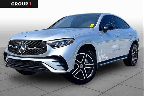 Cirrus Silver Metallic 2024 Mercedes-Benz GLC 300 4MATIC Coupe