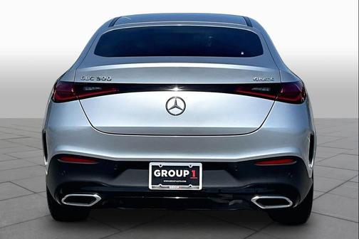 Cirrus Silver Metallic 2024 Mercedes-Benz GLC 300 4MATIC Coupe