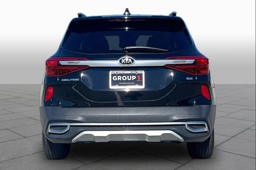 Cherry Black 2021 Kia Seltos EX