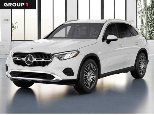 Polar White 2026 Mercedes-Benz GLC 300 4MATIC