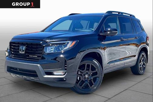 Crystal Black Pearl 2025 Honda Passport AWD Black