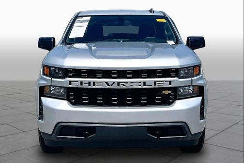 Silver Ice Metallic 2020 Chevrolet Silverado 1500 Custom
