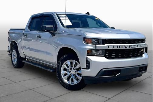Silver Ice Metallic 2020 Chevrolet Silverado 1500 Custom