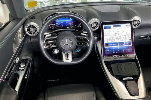 Cirrus Silver Metallic 2023 Mercedes-Benz AMG SL 63 Base