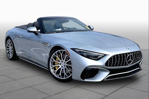 Cirrus Silver Metallic 2023 Mercedes-Benz AMG SL 63 Base