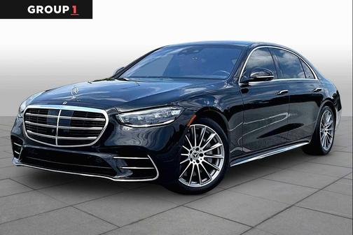 Obsidian Black Metallic 2024 Mercedes-Benz S-Class 4MATIC