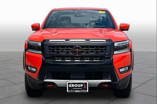 Afterburn Orange 2025 Nissan Frontier PRO-X