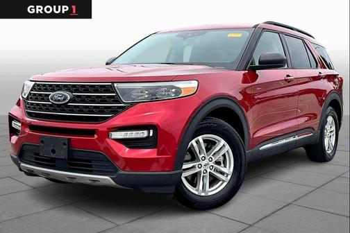 RAPID RED MET TINTED CC 2022 Ford Explorer XLT
