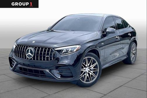 Black 2026 Mercedes-Benz AMG GLC 43 4MATIC Coupe
