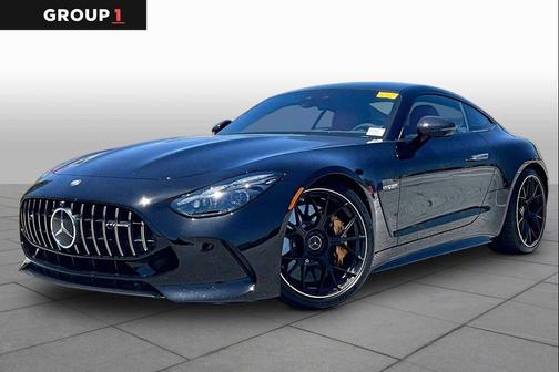 Obsidian Black Metallic 2025 Mercedes-Benz AMG GT 55 Base