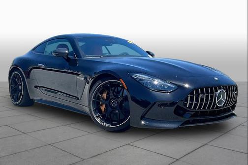 Obsidian Black Metallic 2025 Mercedes-Benz AMG GT 55 Base