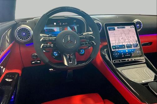 Obsidian Black Metallic 2025 Mercedes-Benz AMG GT 55 Base