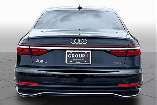 Mythos Black Metallic 2023 Audi A8 L 55 TFSI quattro Tiptronic