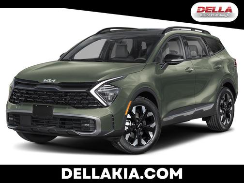 Jungle Green 2024 Kia Sportage Plug-In Hybrid X-Line Prestige