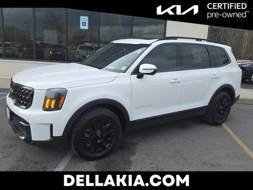 Glacial White Pearl 2024 Kia Telluride SX Prestige X-Pro