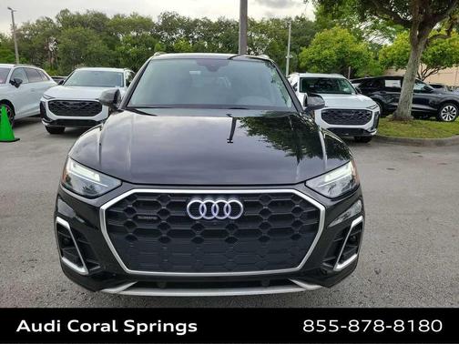 Mythos Black Metallic 2023 Audi Q5 45 S line Premium Plus