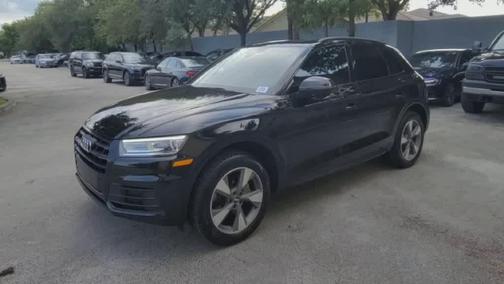 Brilliant Black 2020 Audi Q5 45 Titanium Premium