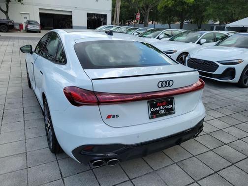 White 2026 Audi S5 PLUS