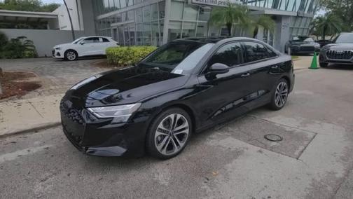 Black 2026 Audi A3 2.0T Premium