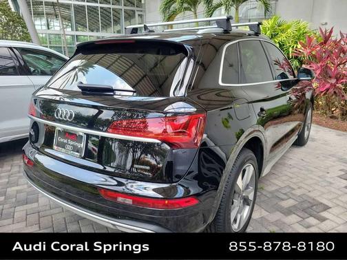Brilliant Black 2023 Audi Q5 40 Premium