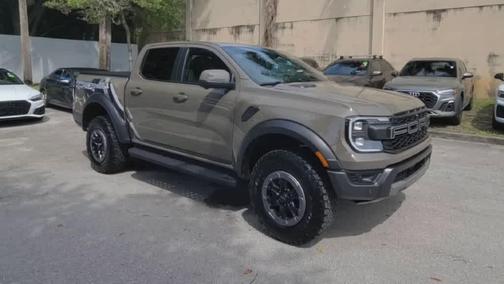 Gray 2026 Ford Ranger Raptor