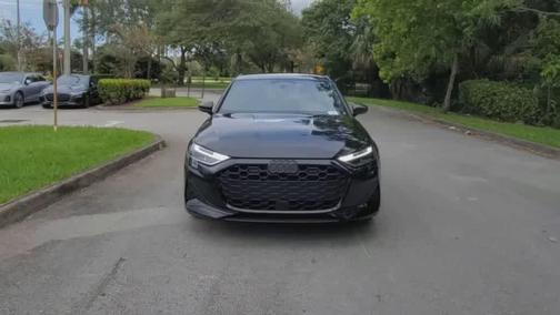 Black 2026 Audi A3 2.0T Premium