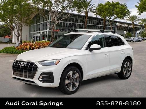 Ibis White 2023 Audi Q5 40 Premium