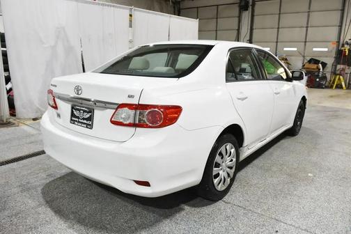 White 2012 Toyota Corolla S