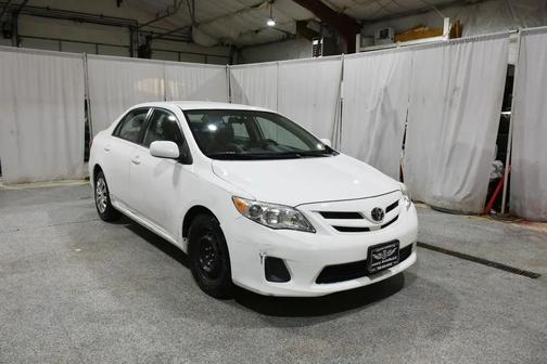 White 2012 Toyota Corolla S