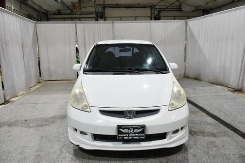 White 2007 Honda Fit Sport