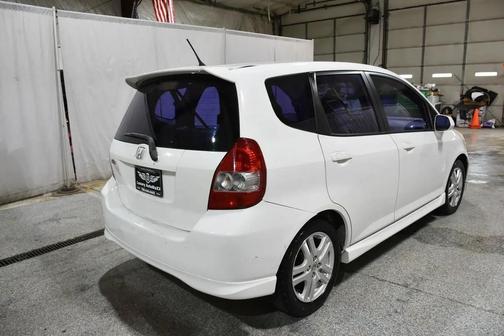 White 2007 Honda Fit Sport