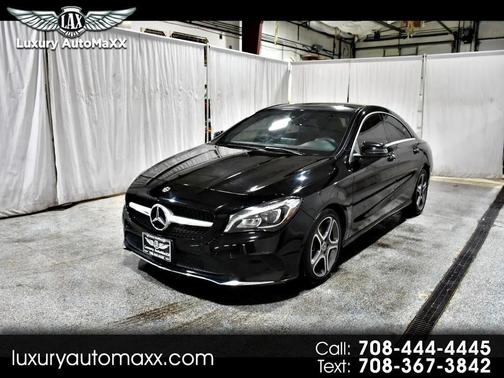 Black 2018 Mercedes-Benz CLA 250 4MATIC