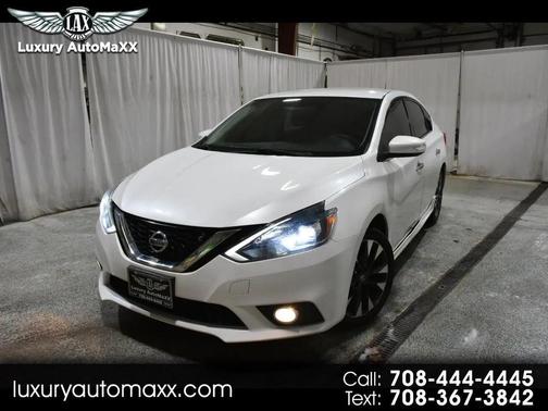 Pearl White 2017 Nissan Sentra SR