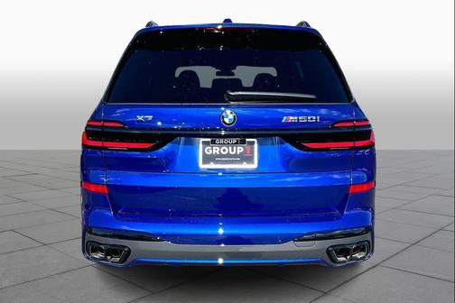 Marina Bay Blue Metallic 2026 BMW X7 M60i