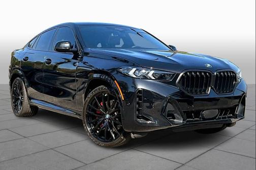 Black Sapphire Metallic 2024 BMW X6 xDrive40i