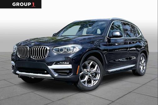 Dark Graphite Metallic 2021 BMW X3 sDrive30i