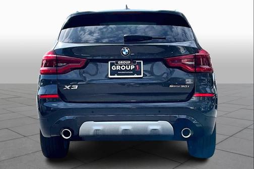 Dark Graphite Metallic 2021 BMW X3 sDrive30i