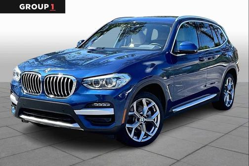 Phytonic Blue Metallic 2020 BMW X3 xDrive30i